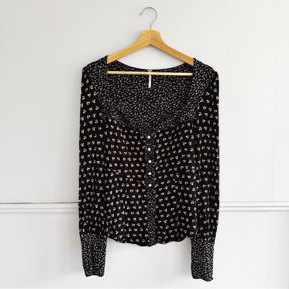 FREE PEOPLE > Kissin Kate Long Sleeve Top